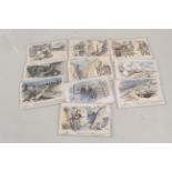 A complete set of ten WWI coloured postcards,