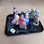 Four Royal Doulton figurines, Fair Maiden HN 2211, Marie HN 1370,