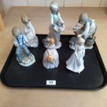 Three Lladro figurines,