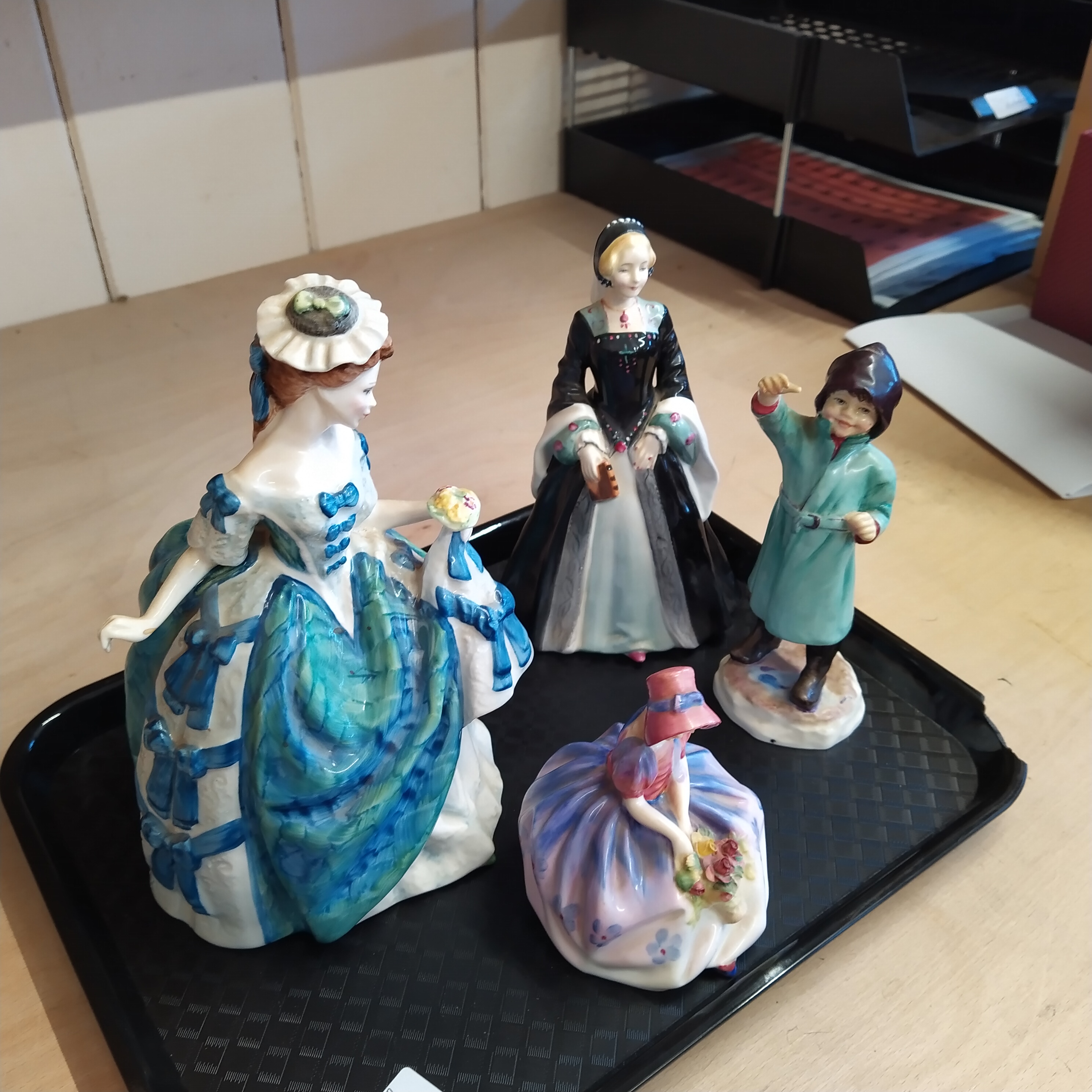 Four Royal Doulton figurines, Monica, Janice, - Bild 3 aus 3
