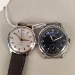 A gent's military style Tissot and a 1960's Cyma wristwatch