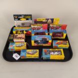 A selection of eleven boxed 1960's Corgi toys (some playworn)