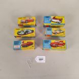 Six boxed 1960's Corgi Toys, 490, 327, 318, 330,