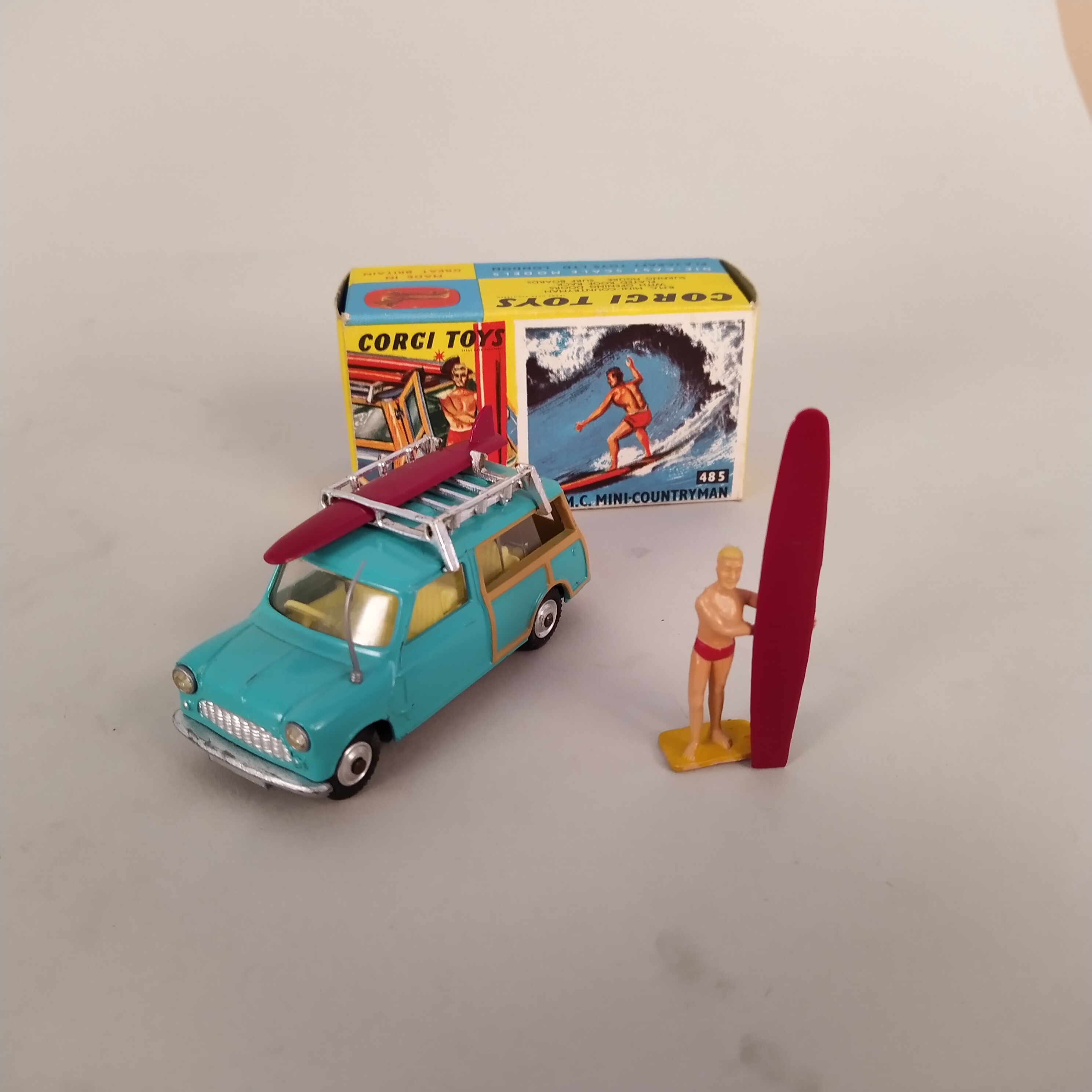 A boxed 485 Mini Countryman with surfer, - Image 3 of 3