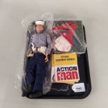 An early Action Man with sailor uniform,