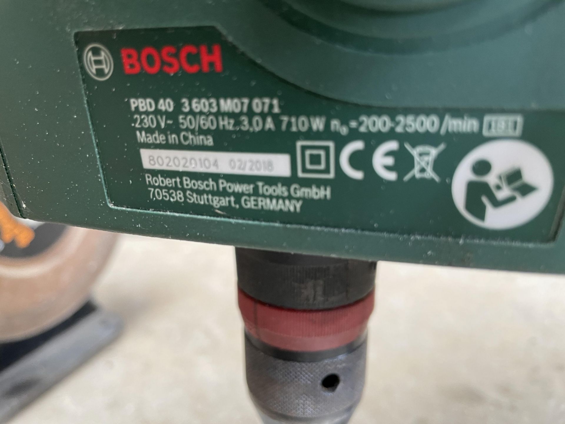 Bosch PBD40 Bench Drill - 230V. - Image 5 of 5