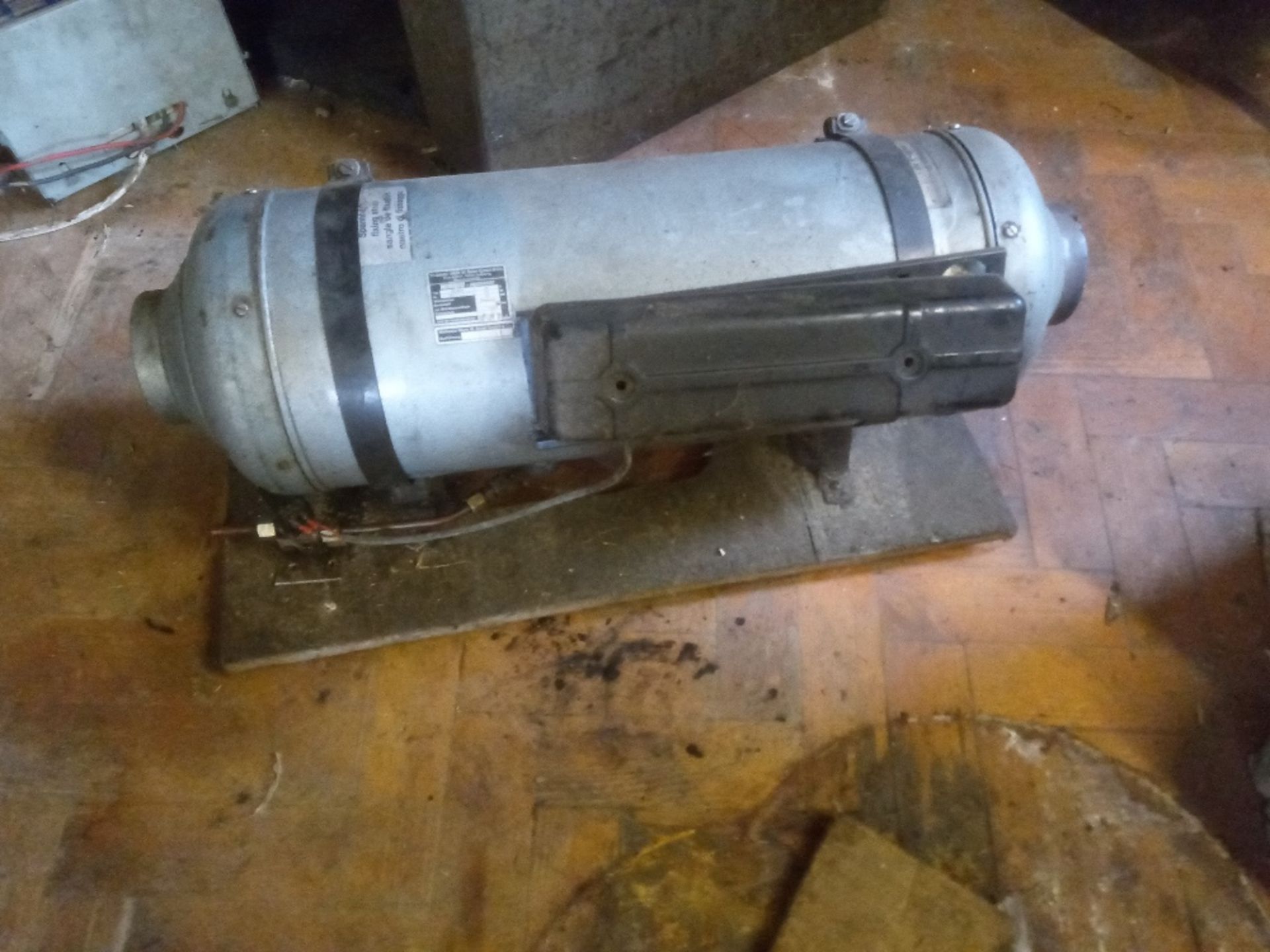 Webasto 24v diesel workshop heater with transformer. Stored near Norwich, Norfolk.