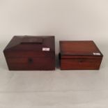 Two 19th Century boxes,