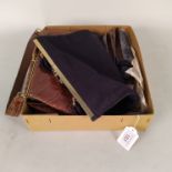 A vintage leather handbag, a 1950's/60's 'Bagcraft' bag,