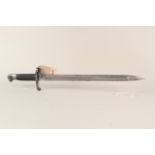 A British 1887 Mk IV sword bayonet for the Martini Henry rifle (no scabbard)