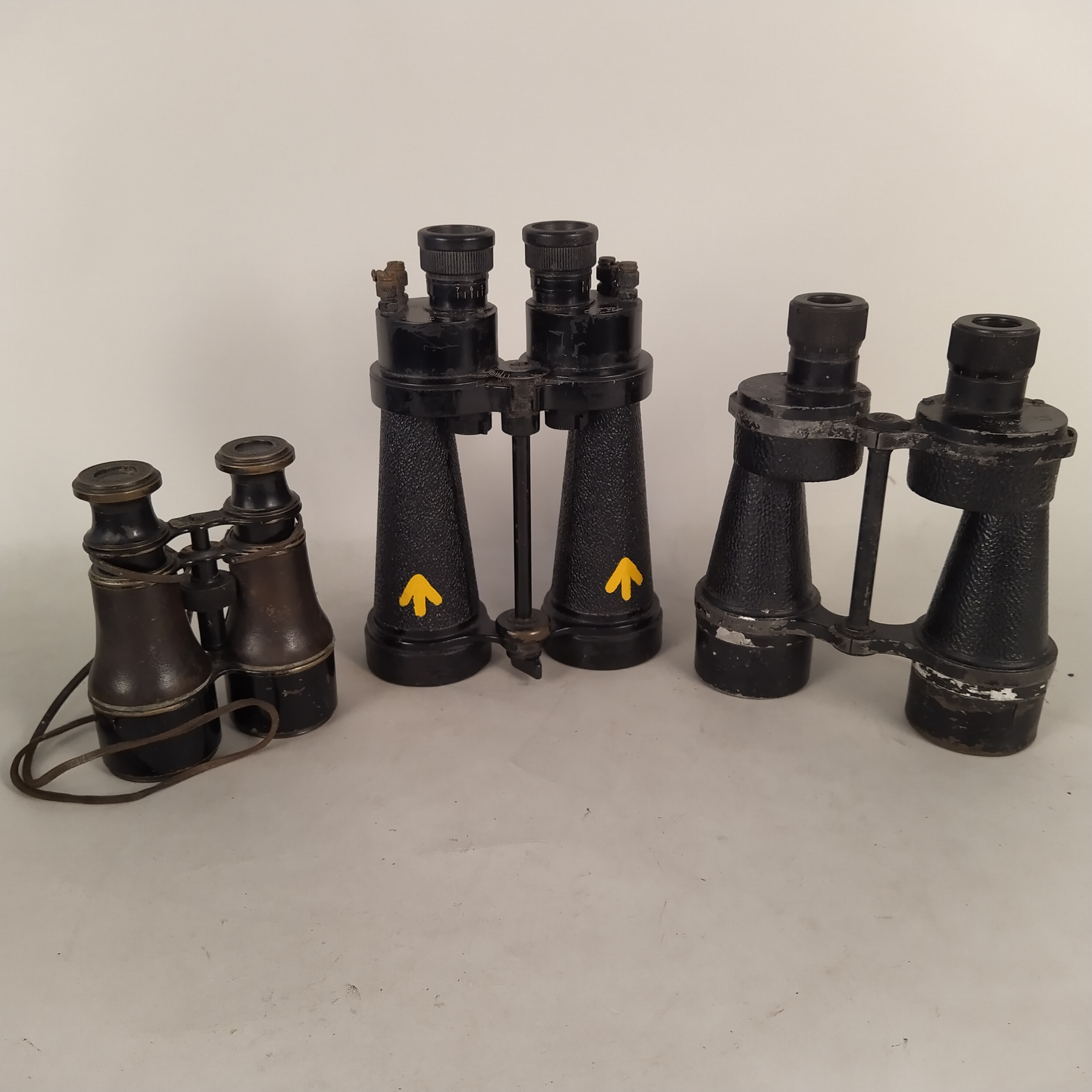Four pairs of vintage binoculars by Barr & Stroud, Ross, - Image 2 of 3