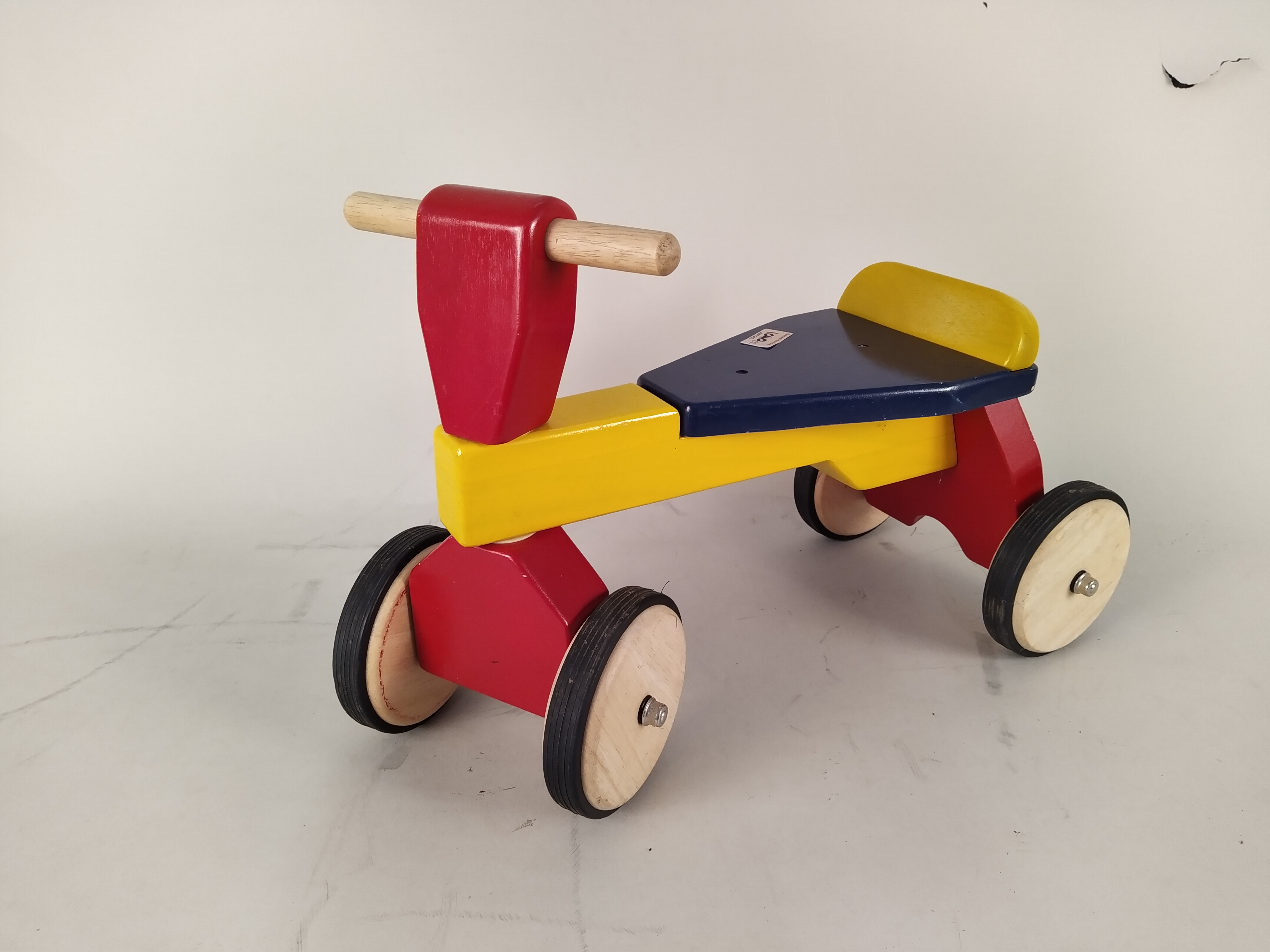 A wooden childs bike and a ride-a-long - Image 3 of 3