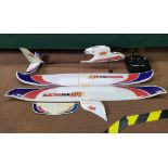 An Electra Fun XP2 radio controlled aircraft, includes electric motor,