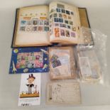 Ace Herald stamp album including British and world,