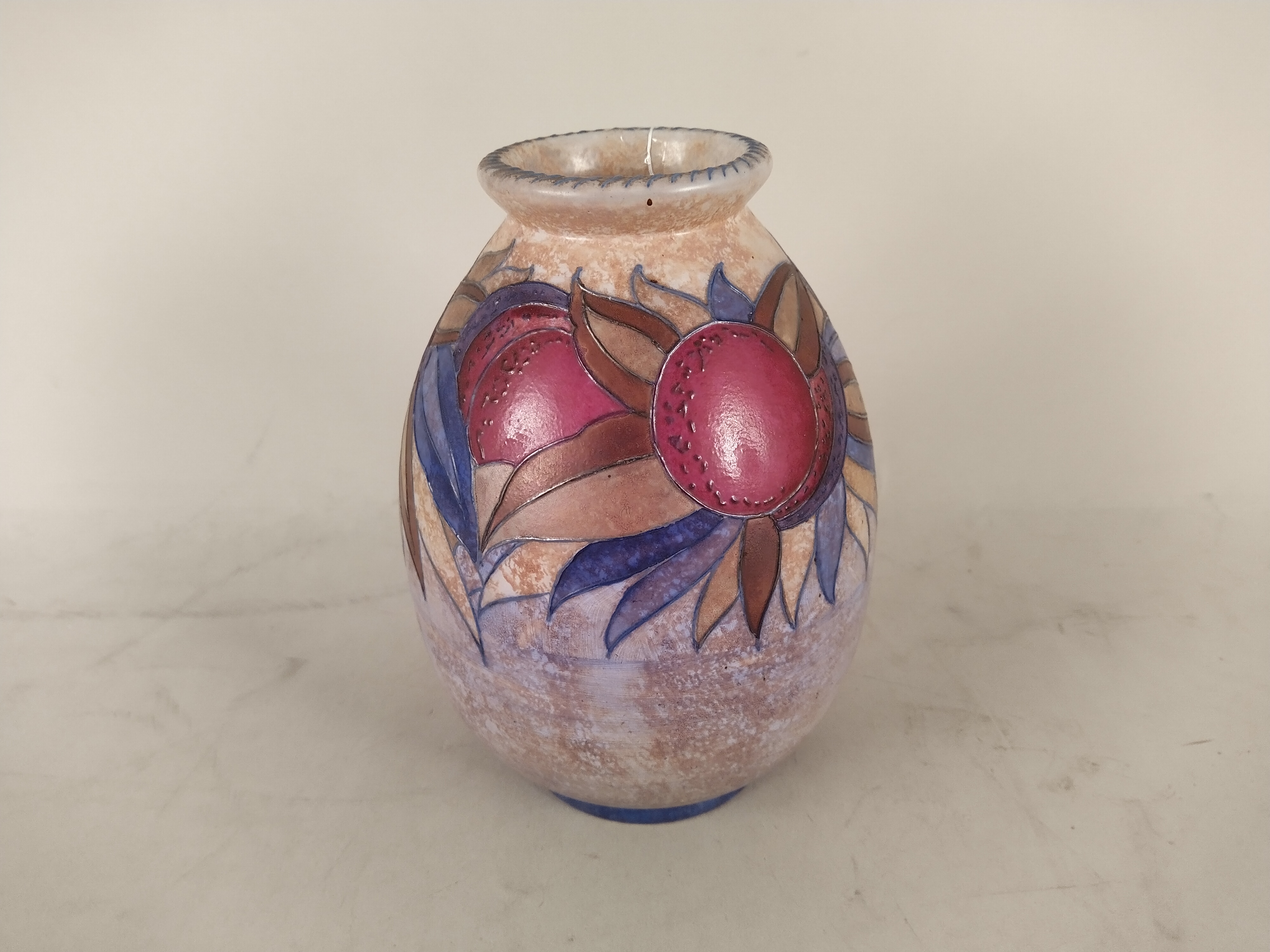 A Crown Ducal vase signed Charlotte Rhead, - Image 3 of 3