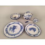 A selection of Royal Doulton 'Norfolk pattern' tablewares including meat plates,