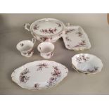 A large collection of Royal Albert 'Lavender Rose' tea and dinner wares