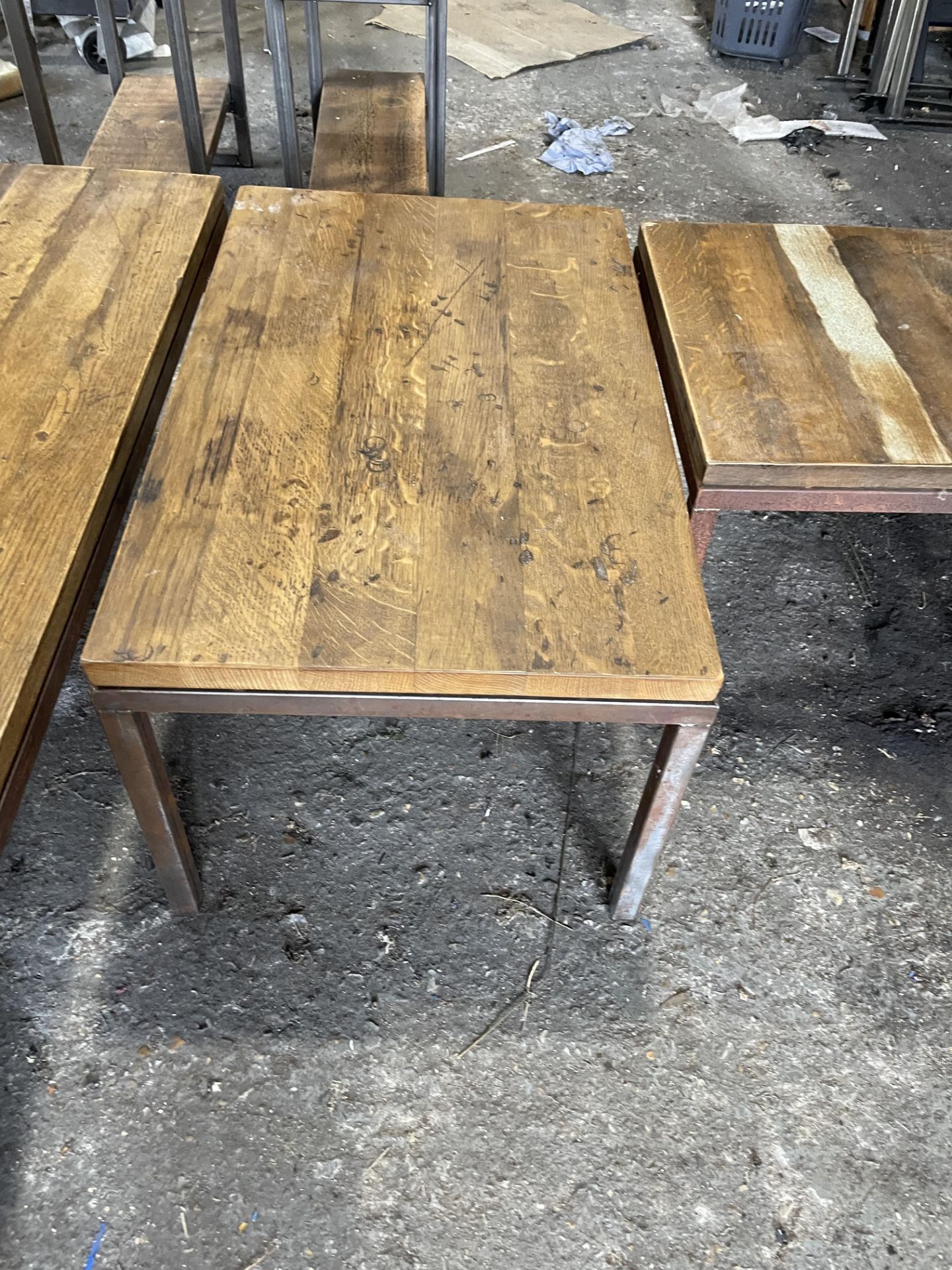 3 x Coffee/Side tables - (113cm x 45cm, 45cm x 72cm and 45cm x 45cm, all approx. 40cm high). - Image 3 of 3