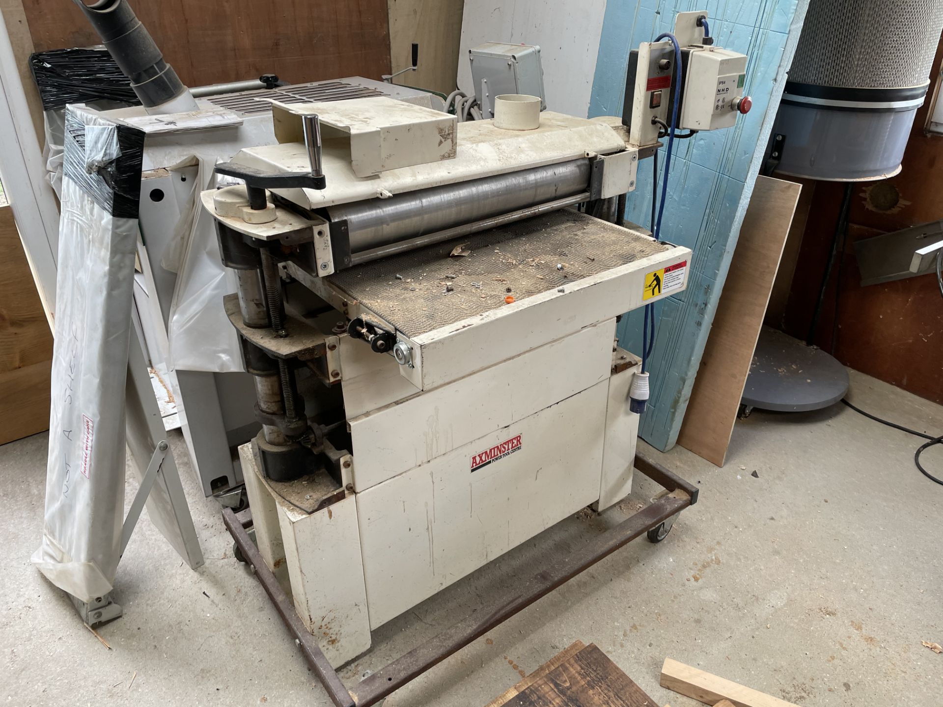 Axminster Dual Drum Sander - Serial No. C6P 000485.