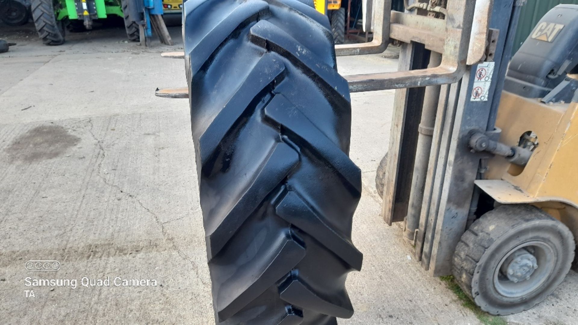 Goodyear tyre 16.3 x 85-24 80% tread. Stored near Eye, Suffolk. - Image 3 of 5