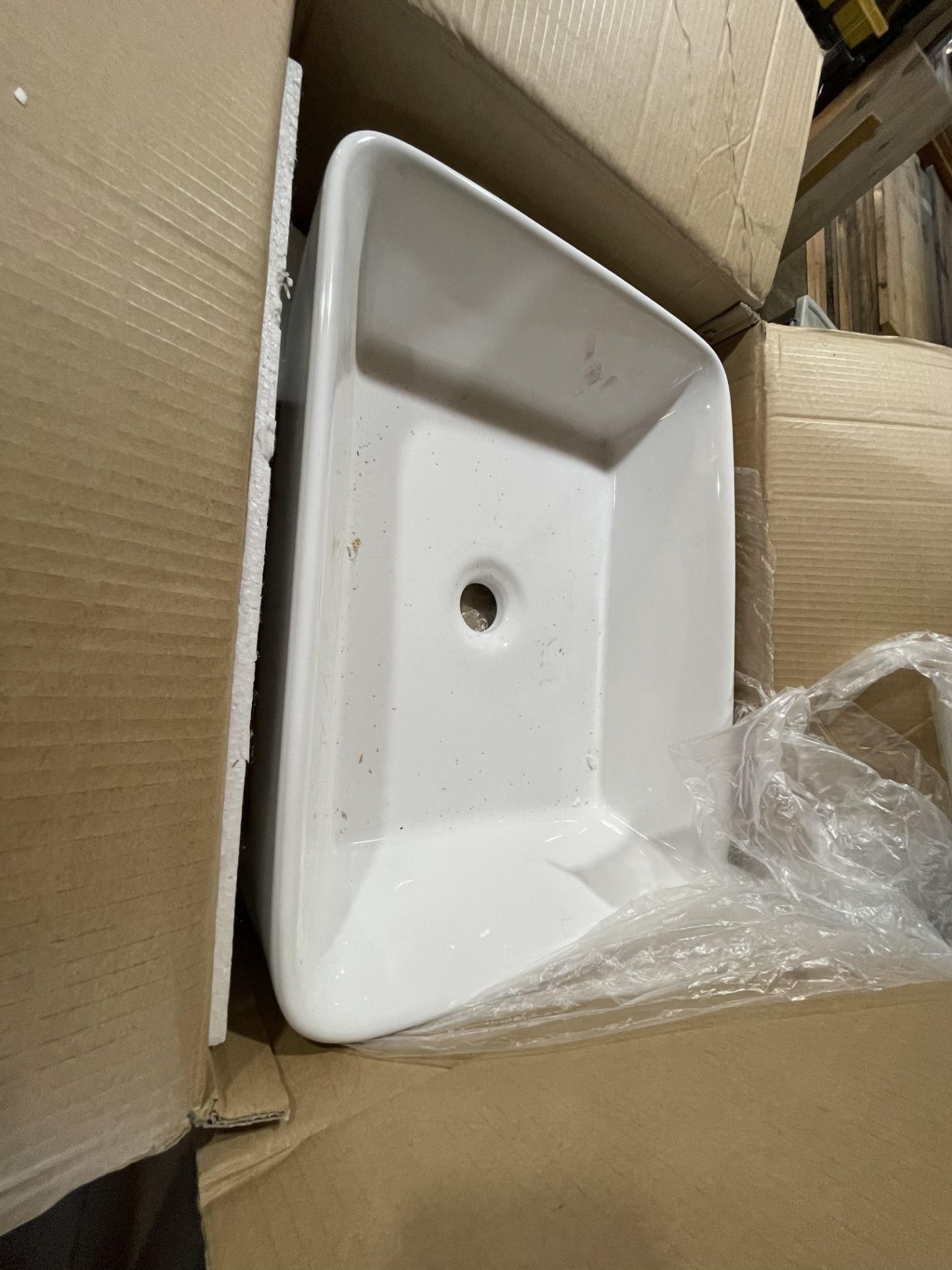 Europa Notus A91 White Ceramic Counter Top Basin. Stored near Clenchwarton, Kings Lynn. - Image 2 of 2