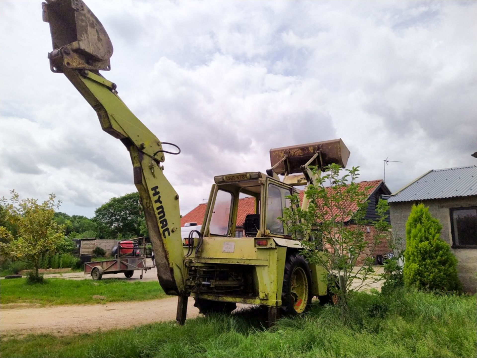 Hymac Digger, engine: 3296CC Layland 272, registration number: JSG 378T, gross weight: 7750kg, - Image 4 of 6