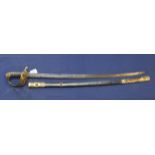 A William IV model 1822 Infantry Officers sword,