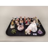 Eighteen Beatrix Potter figurines by Border Fine Arts,