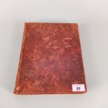A leather bound book 'Drinkwaters History of the Siege of Gibraltar' (third edition)