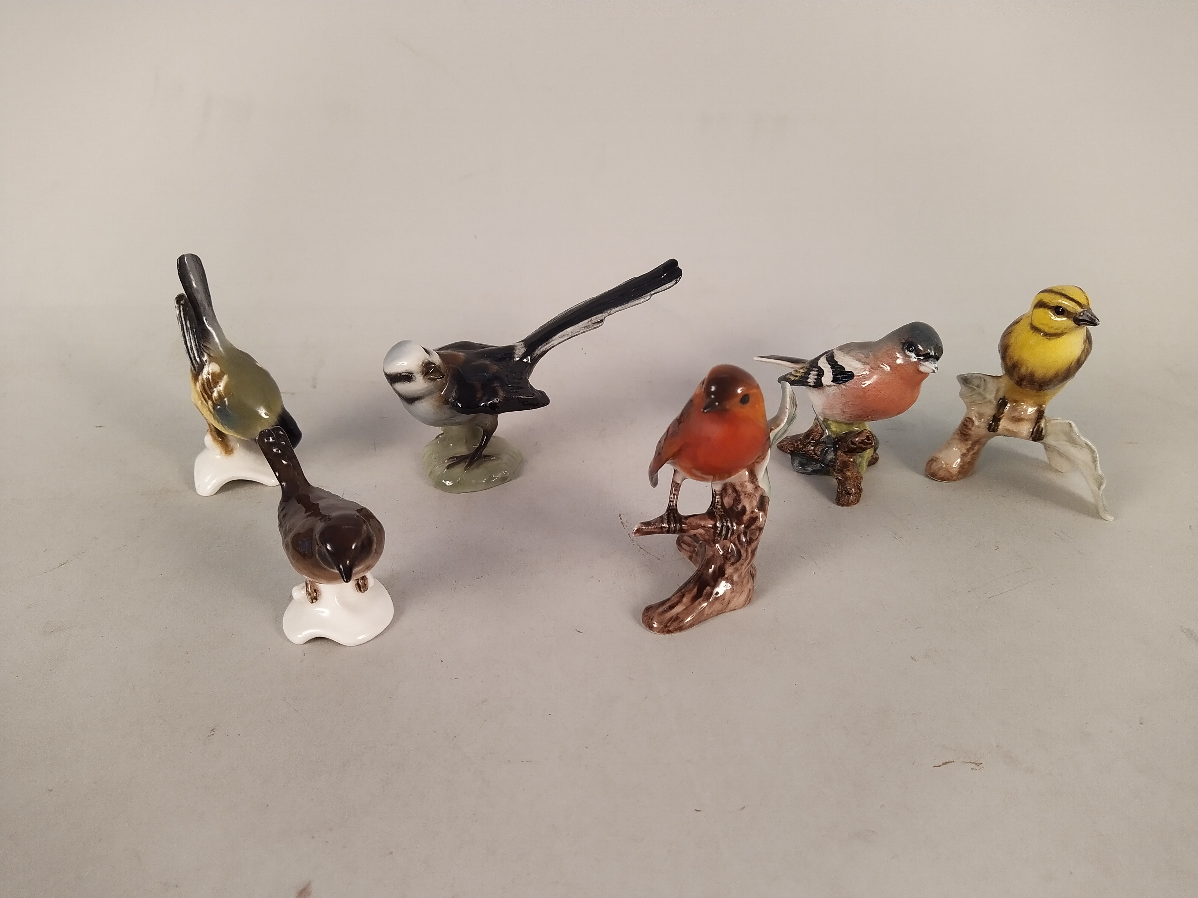 Six Goebel birds plus mixed items - Image 2 of 3