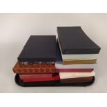 A collection of thirteen Folio Society mainly historical volumes including ''With Napoleon in