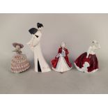 A Royal Doulton figurine Gail HN 2937 together with Rachel HN 2936,