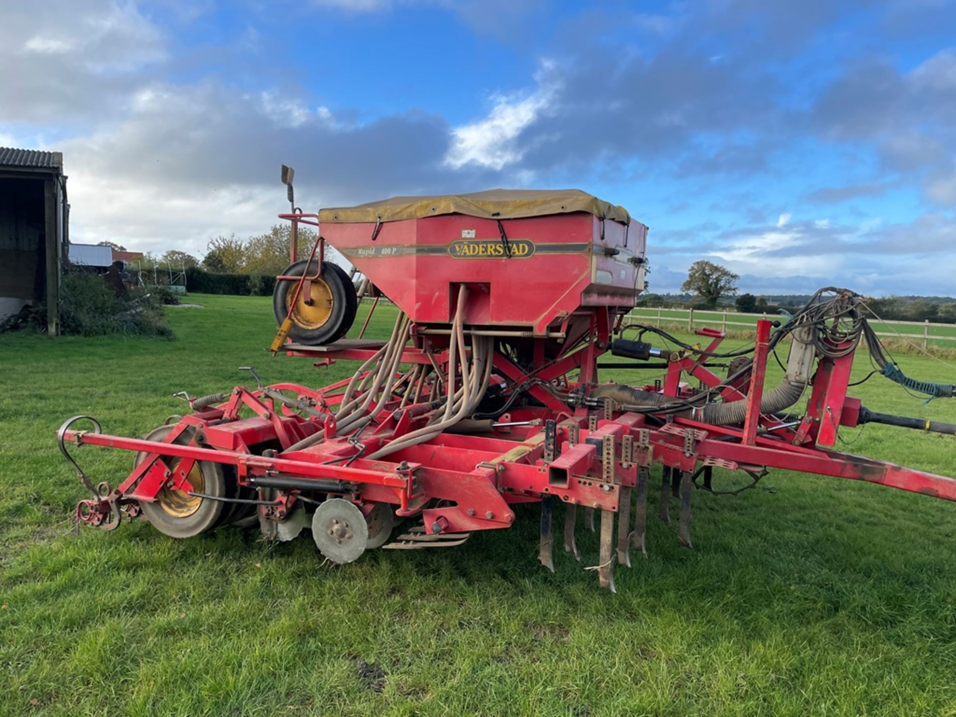 Vaderstad Rapid 400P (1995), No.1326, 4m rigid tine, had since 2013, camera not included.