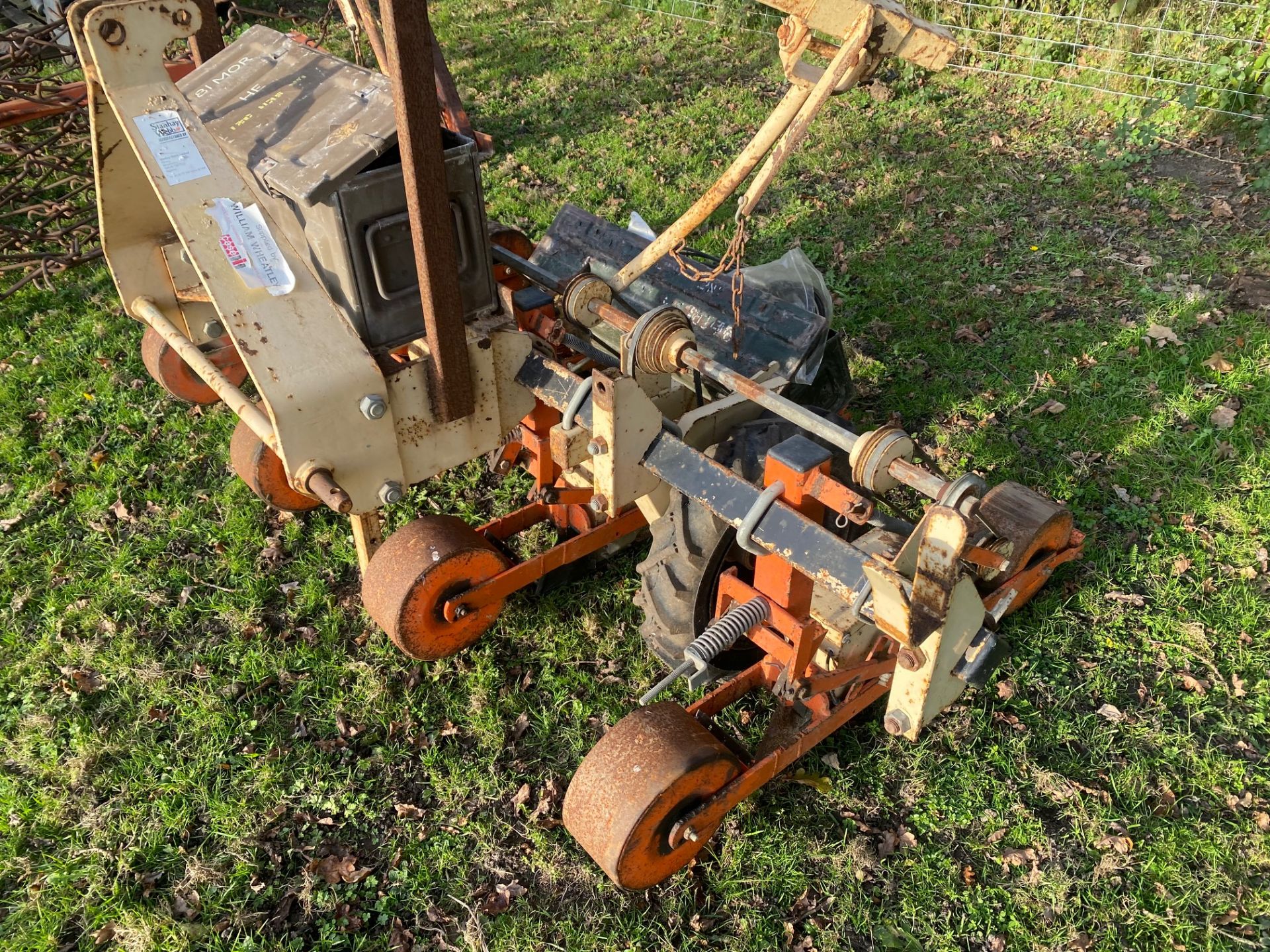 Stanhill drill with control box. Stored near Goring Heath, Reading. No VAT on this lot. - Image 2 of 3