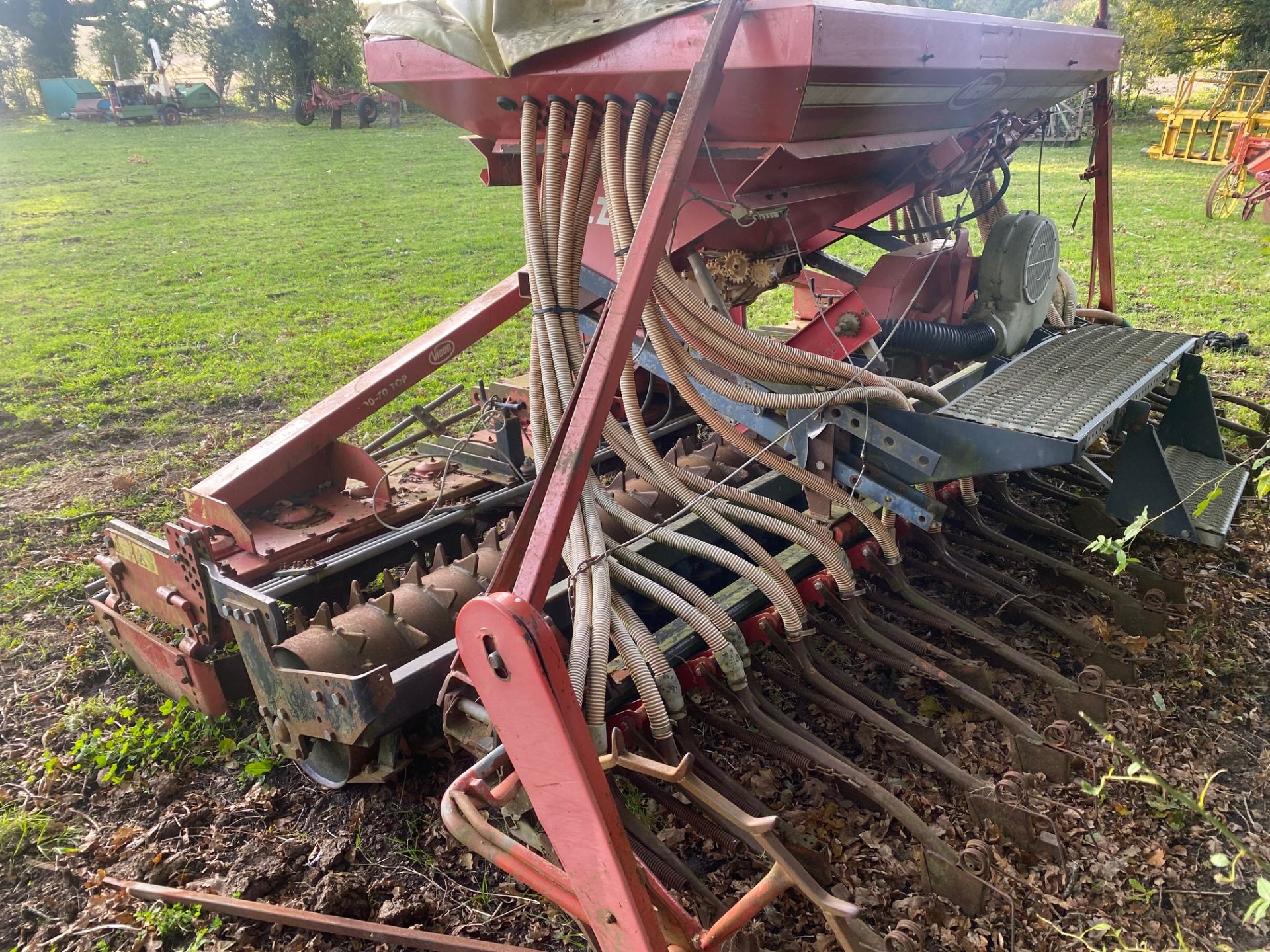 Greenland / Vicon power harrow & drill, power harrow year 1999. Stored near Goring Heath, Reading. - Image 2 of 3