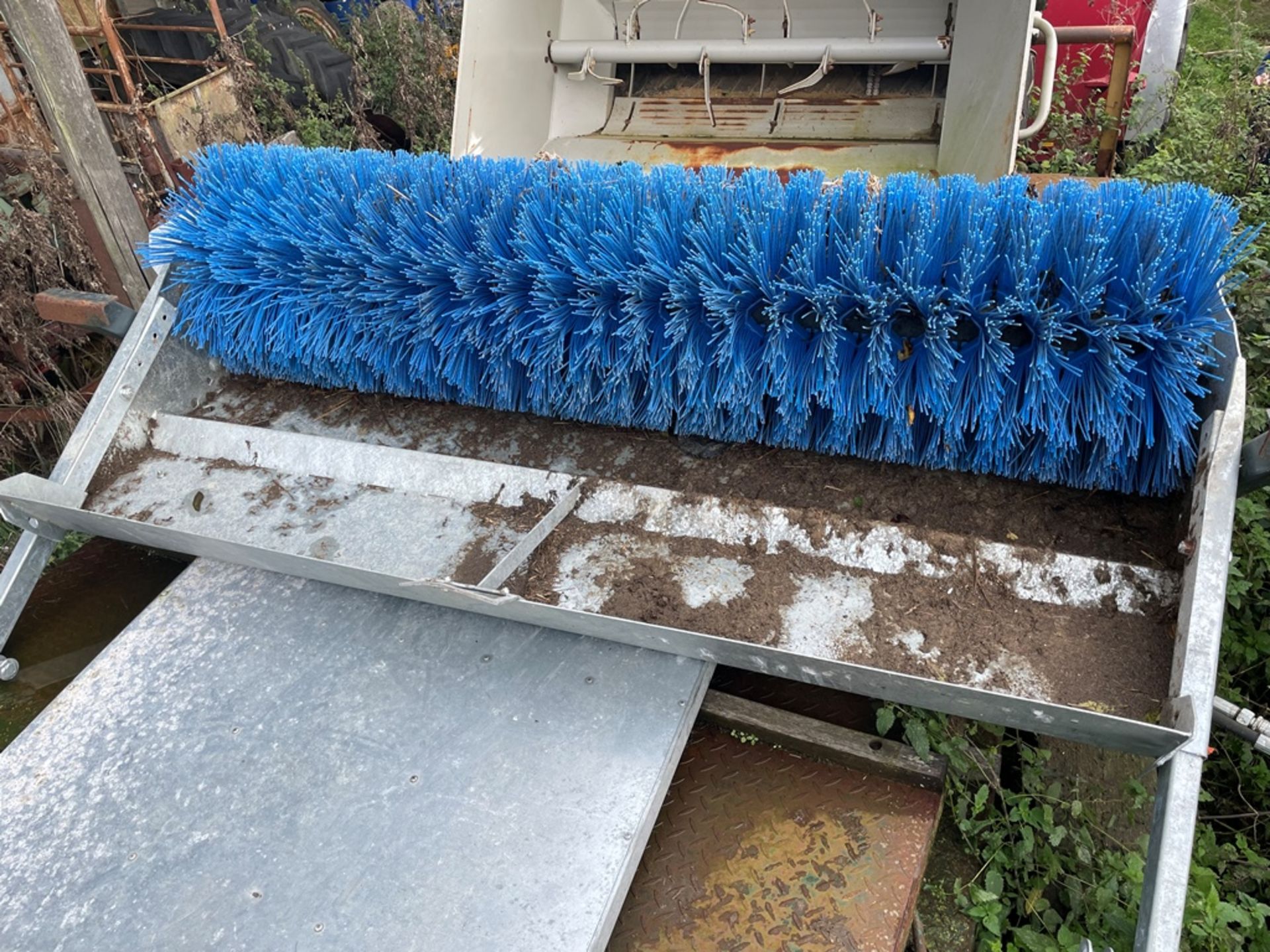 Tractor Mounted Road Sweep Brush, on farm since new approx 2019 . Stored near Badingham, Suffolk. - Image 2 of 4