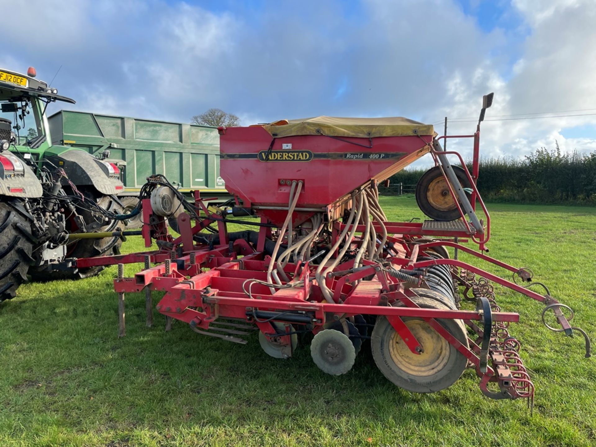 Vaderstad Rapid 400P (1995), No.1326, 4m rigid tine, had since 2013, camera not included. - Image 13 of 16