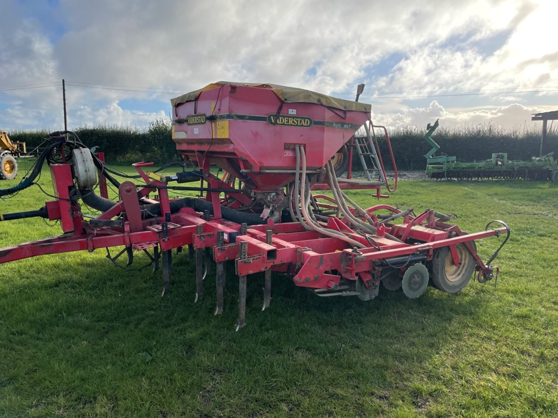 Vaderstad Rapid 400P (1995), No.1326, 4m rigid tine, had since 2013, camera not included. - Image 3 of 16