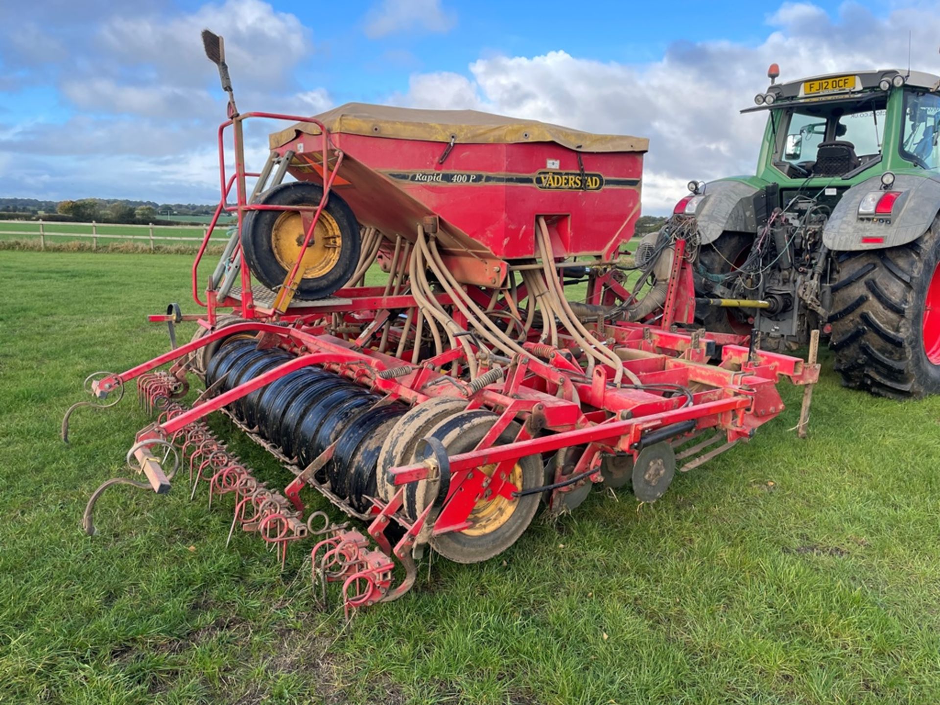 Vaderstad Rapid 400P (1995), No.1326, 4m rigid tine, had since 2013, camera not included. - Image 4 of 16