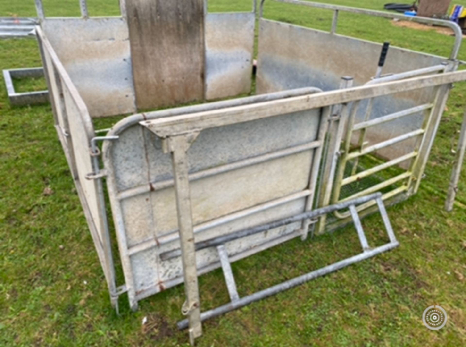 Shearing pen. Stored near Goring Heath, Reading. No VAT on this lot.