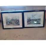 A set of four 19th Century framed hunting prints after Henry Alken