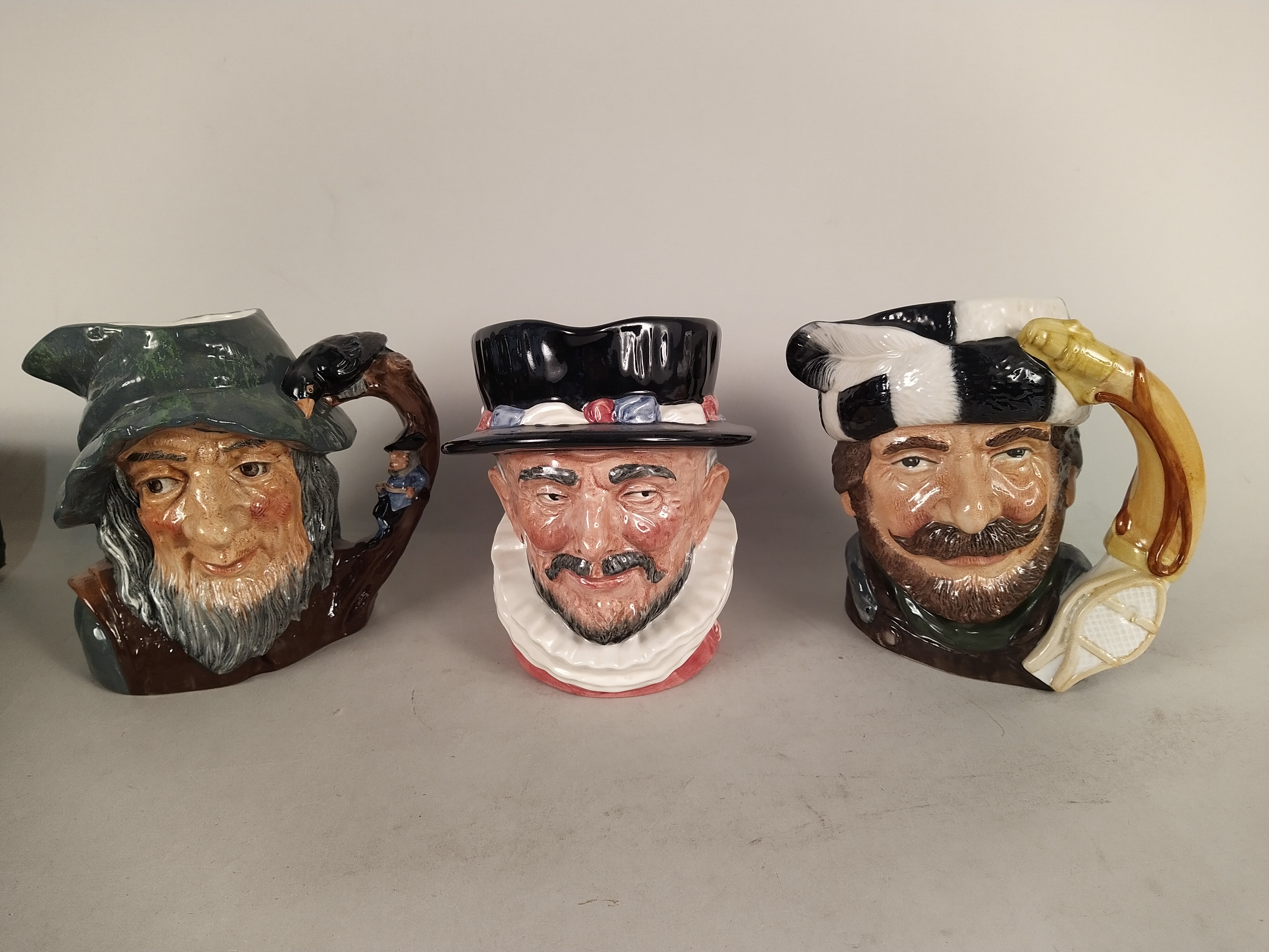 Eight Doulton character jugs - Image 2 of 3