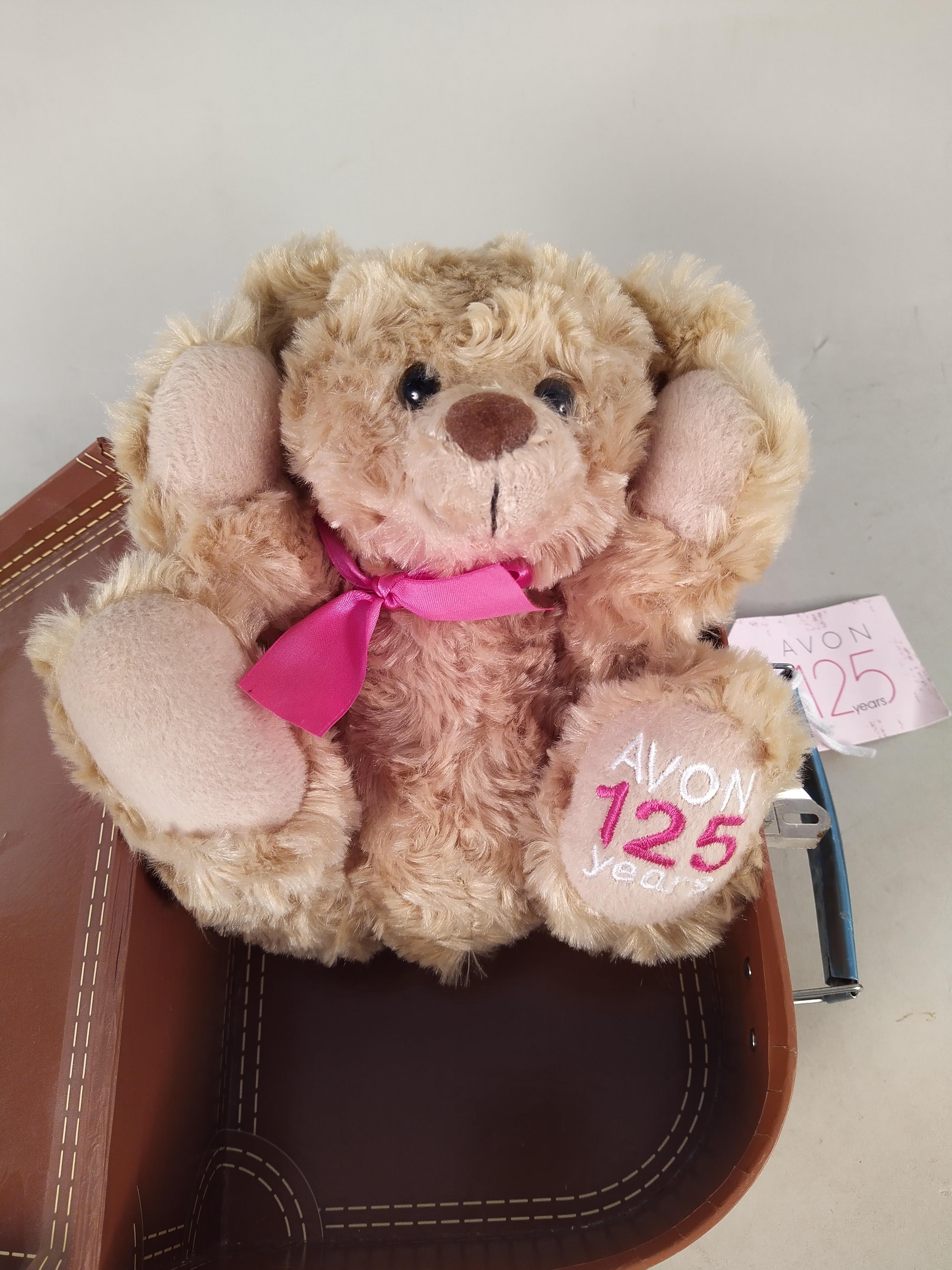 A cased Avon Teddy bear celebrating 125 years, - Image 2 of 3