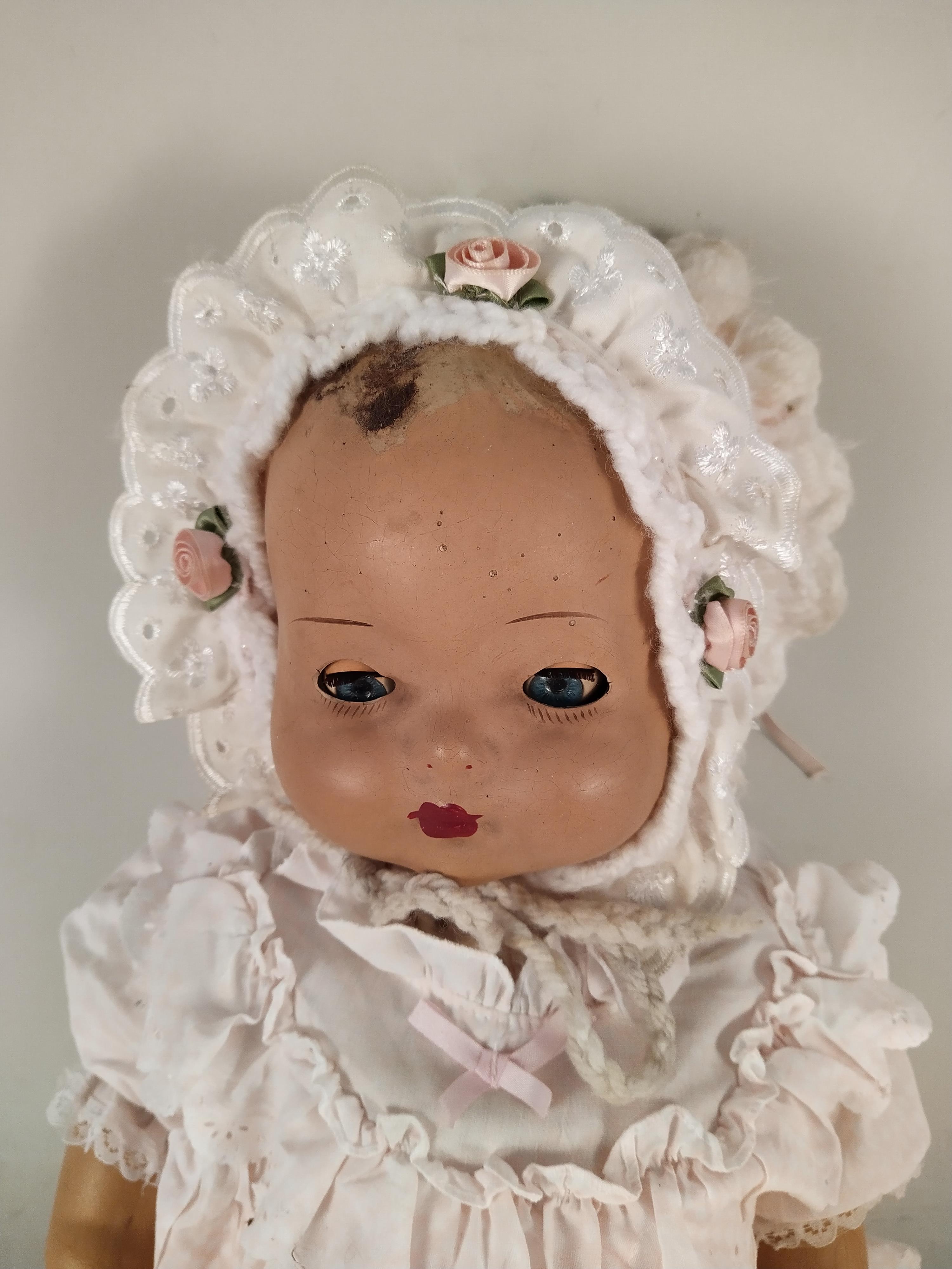 A vintage articulated doll with closing eyes - Image 3 of 3