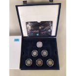 Westminster Collection of thirty cased London 2012 sports 50 pence coins with certificates