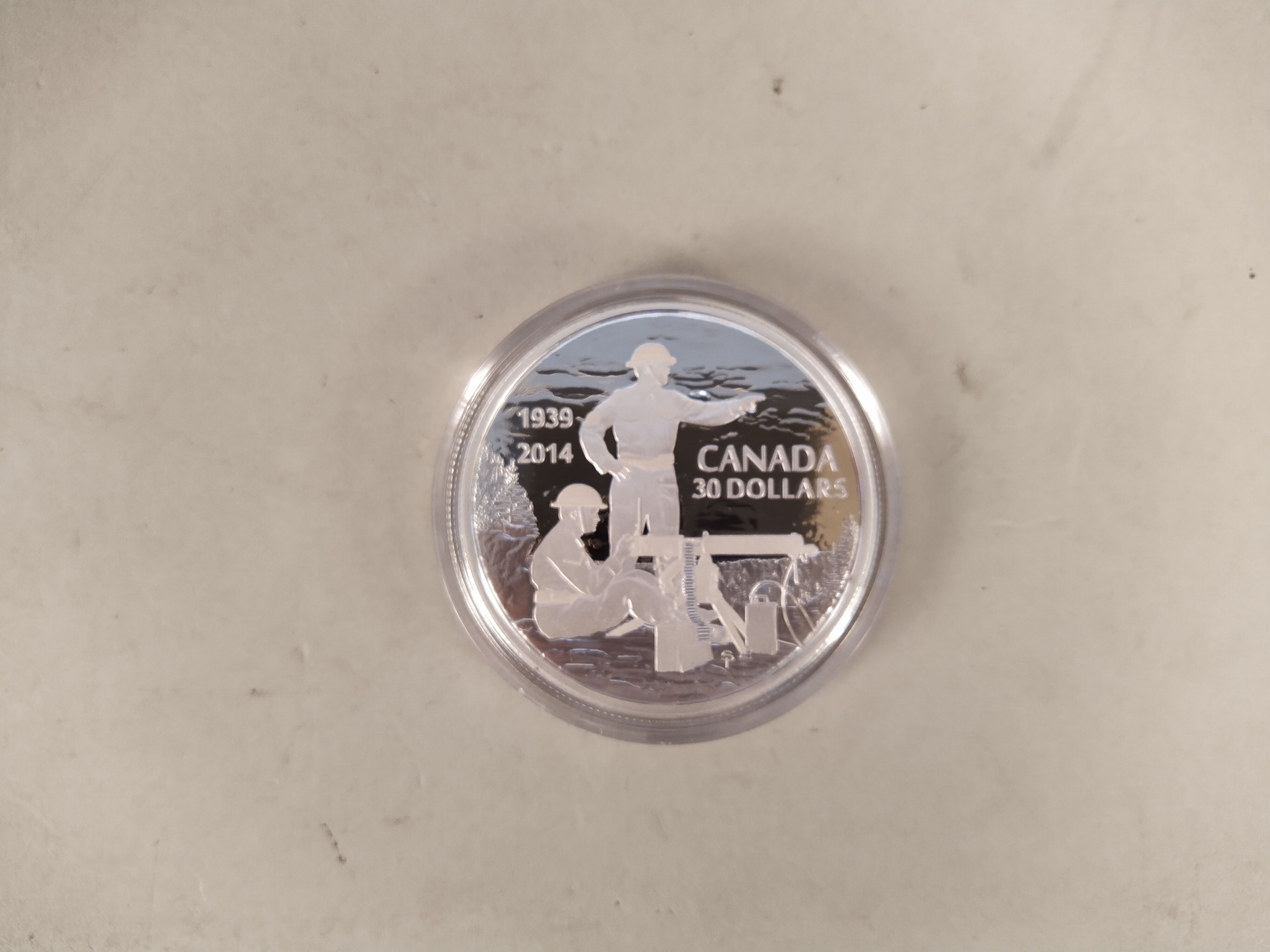 A boxed Royal Canadian mint 30 dollar commemorative coin, - Image 2 of 3
