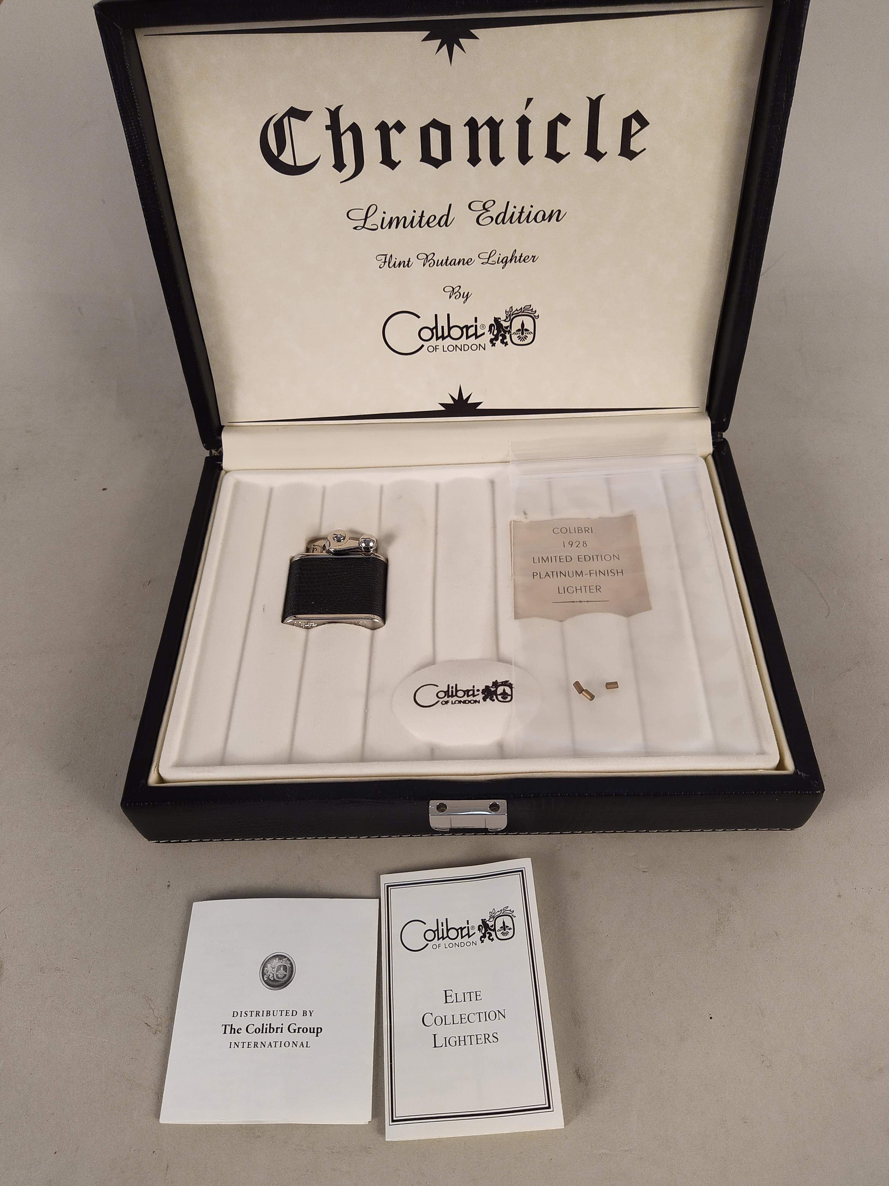 A boxed Colibri of London limited edition lighter from the Elite Lighter Collection - Image 2 of 3
