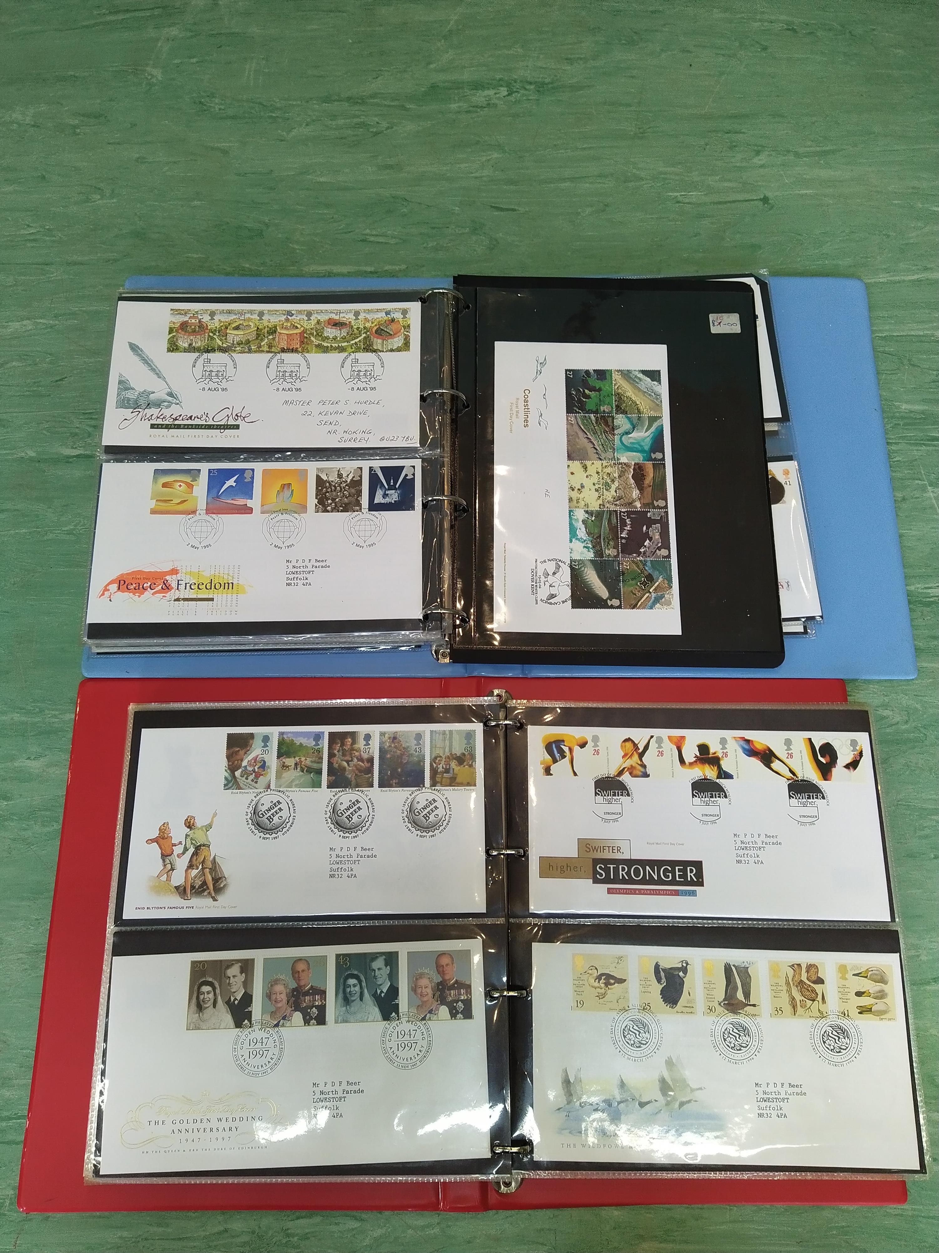 Six albums of GB FDC's, - Image 3 of 3