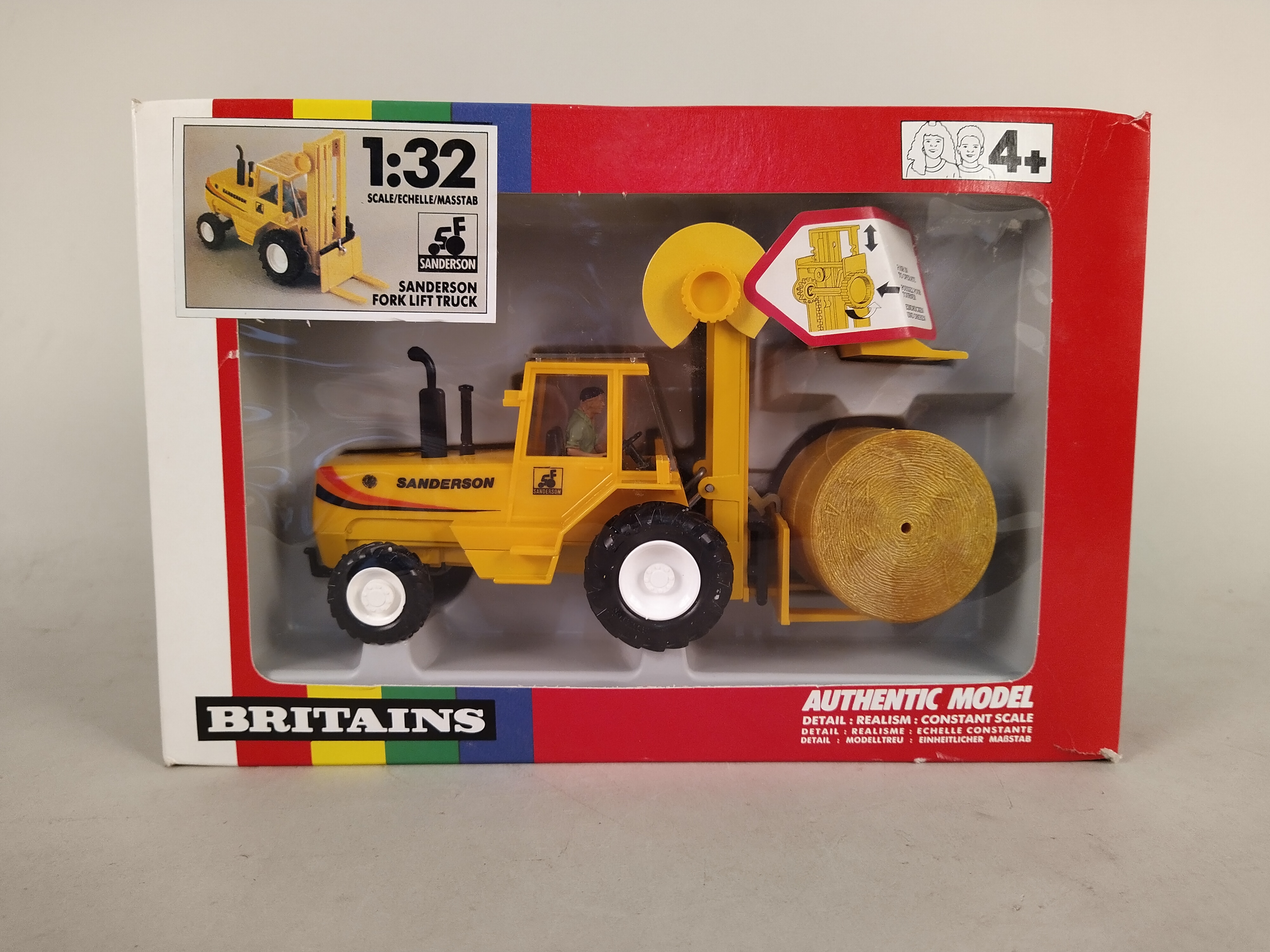 Three boxed Britains 1:32 scale models including 9500 Massey Ferguson, - Image 3 of 3