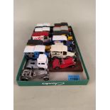 A small quantity of Matchbox collectors cars (playworn)